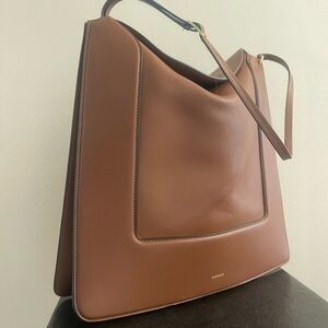 Penelope tote from Wandler. Purchased in 2023 for $1,050, used maybe five times.